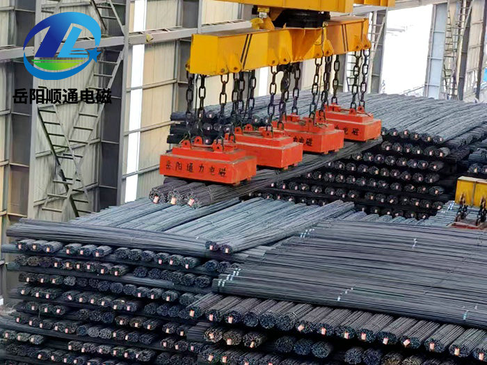 MW12、MW15、MW22系列吊運(yùn)捆扎捧材用電磁鐵